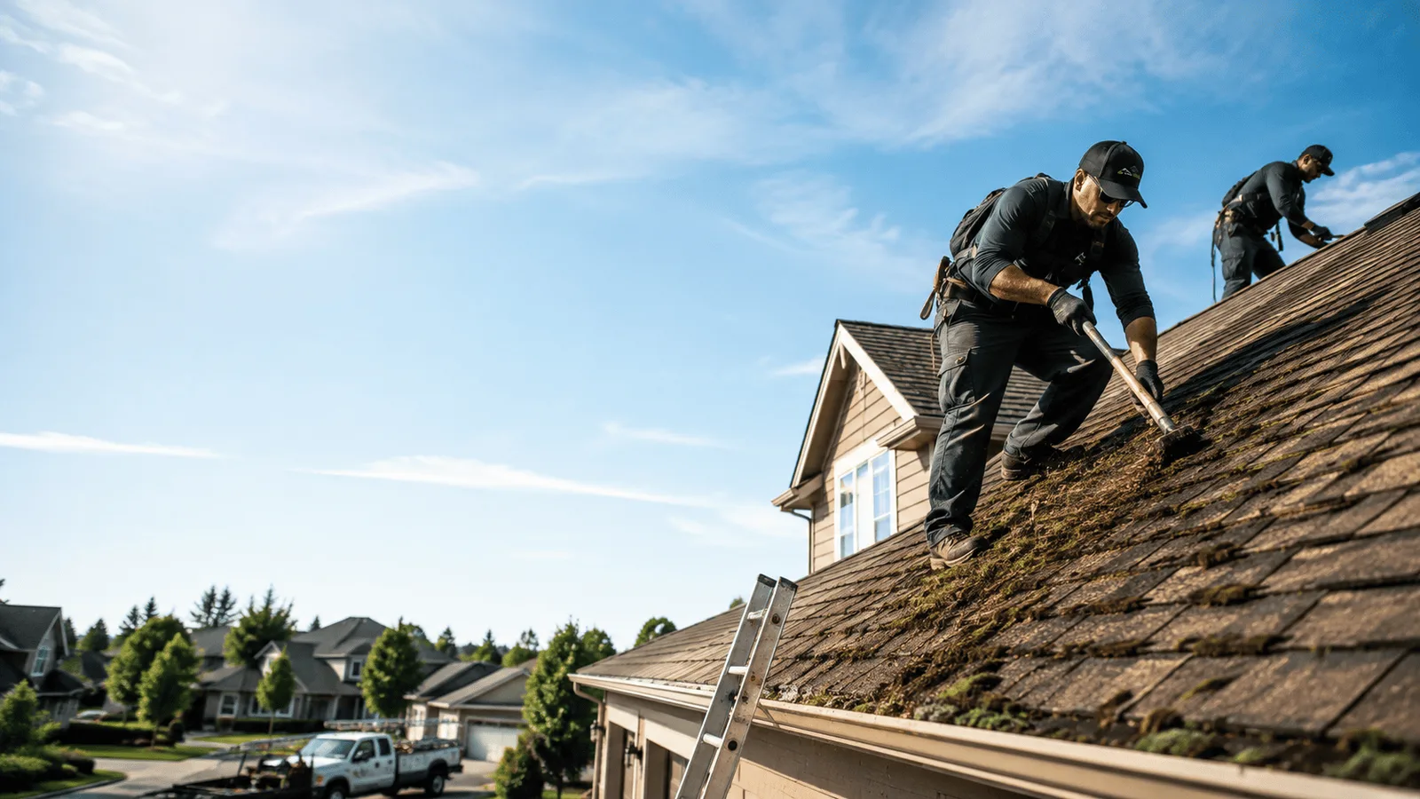 Roof Moss Removal in Pittsburg, CA near me